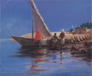 Bootswerft, Kilifi, 2012